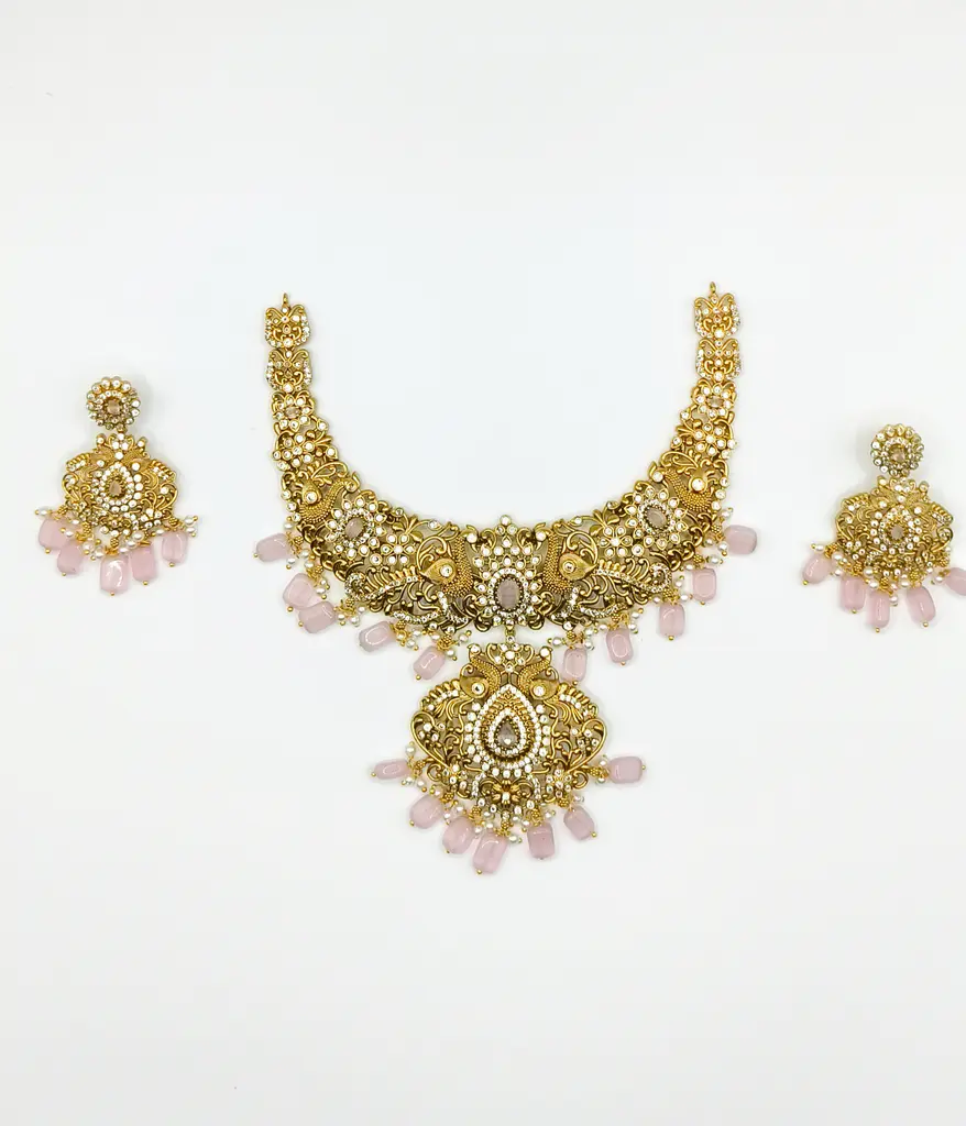 Statement necklaces and delicate chains for women