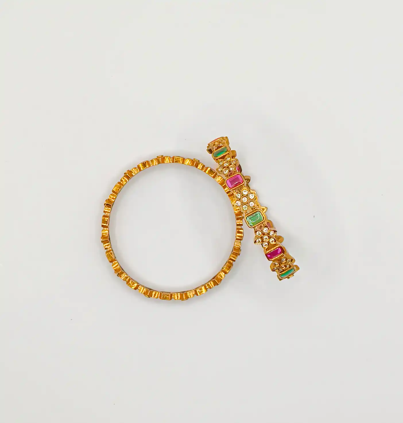 Handcrafted bangles in various metals and designs