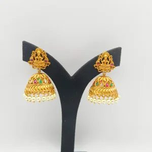 Lakshmi Design Antique Temple Jhumkas